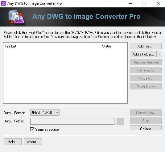 Any DWG to Image Converter截图