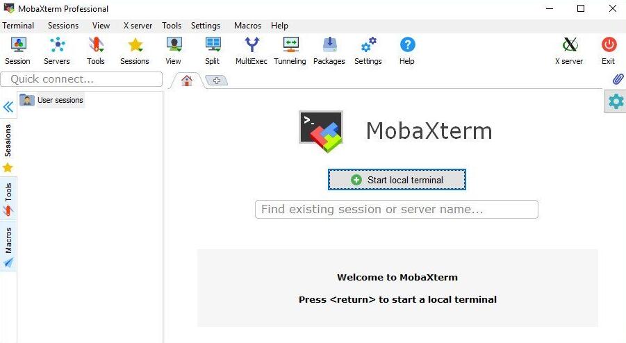 MobaXterm Professional截图