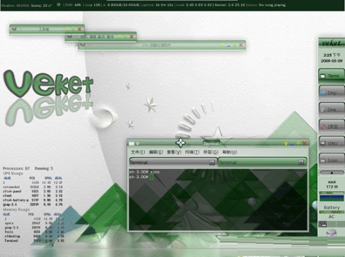 veket linux截图