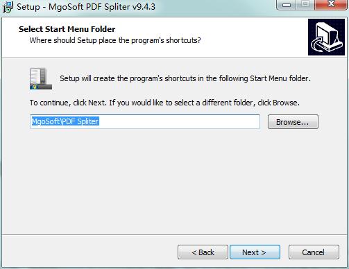 Mgosoft PDF Spliter截图