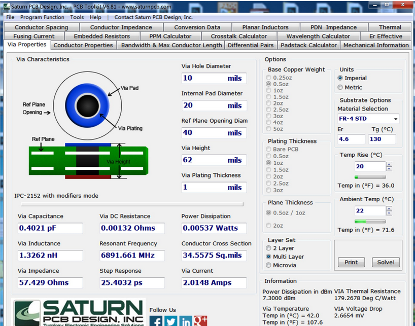 Saturn PCB Toolkit截图