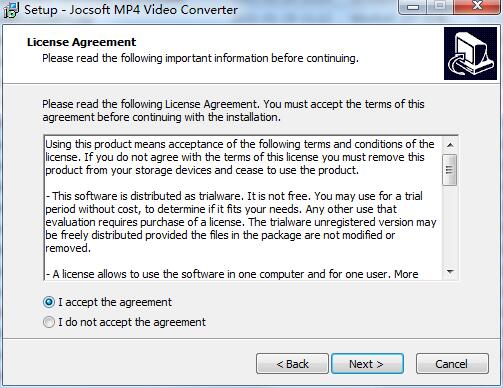 Jocsoft MP4 Video Converter截图