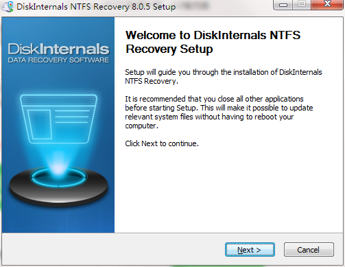 DiskInternals NTFS Recovery截图