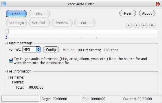 Leapic Audio Cutter截图