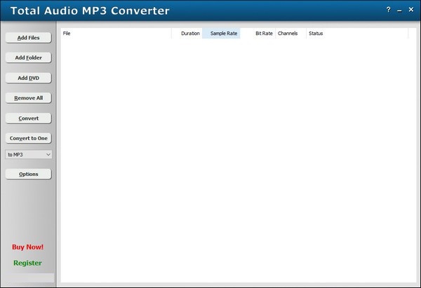 Total Audio MP3 Converter截图