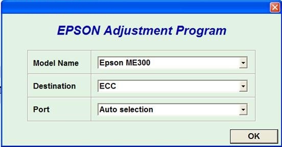 EPSON ME300/330/360清零软件截图