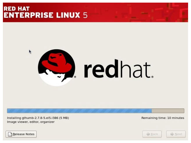 红帽子linux(redhat linux)截图