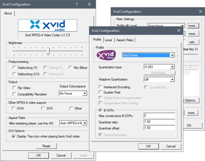 XviD Codec截图
