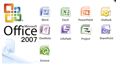 微软Office2007截图