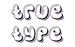 TrueType字体