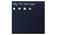 My To Do List(桌面待办事项工具)