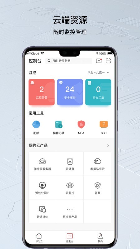 华为云截图
