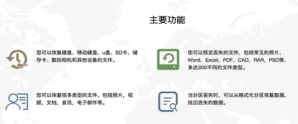 万能数据恢复大师截图