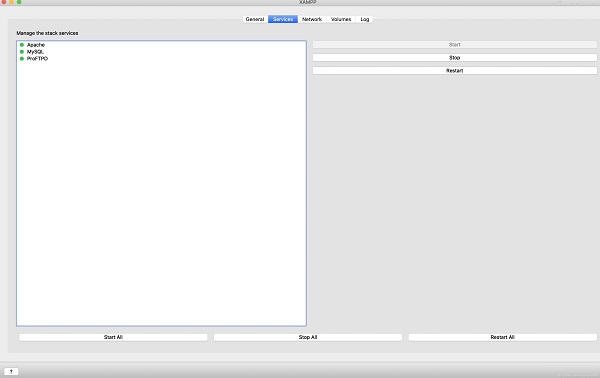 Xampp mac版截图