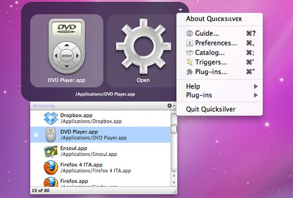 Quicksilver截图