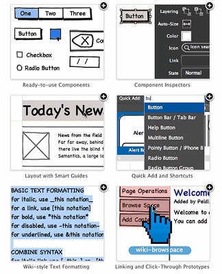 Balsamiq Mockups截图