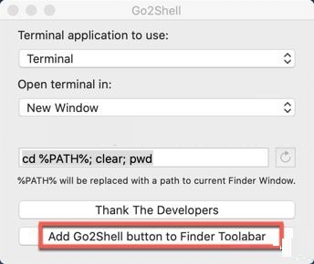 Go2Shell for mac截图