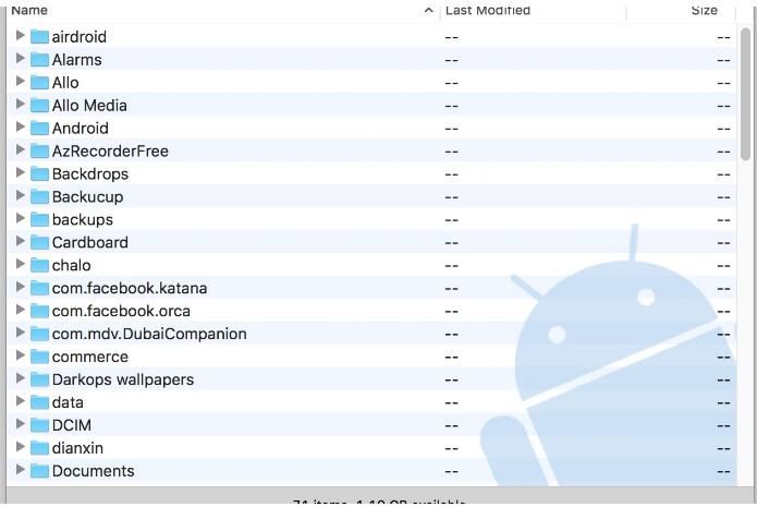 Android File Transfer截图