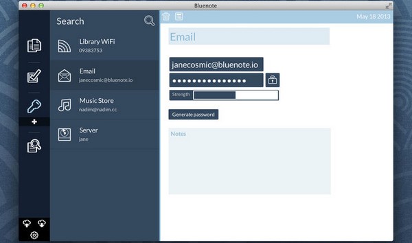Bluenote for Mac截图