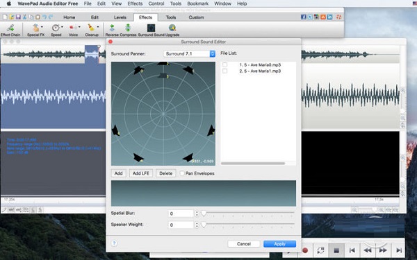 Wavepad Audio Editor截图
