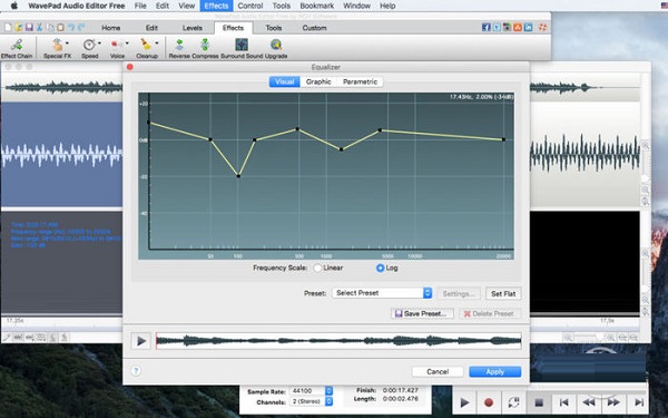 Wavepad Audio Editor截图