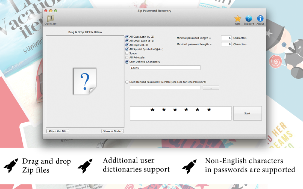Zip Password Recovery截图