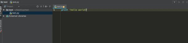 PyCharm MAC版截图