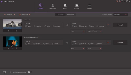 Wondershare Video Converter Ultimate截图