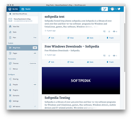 WordPress Mac版截图