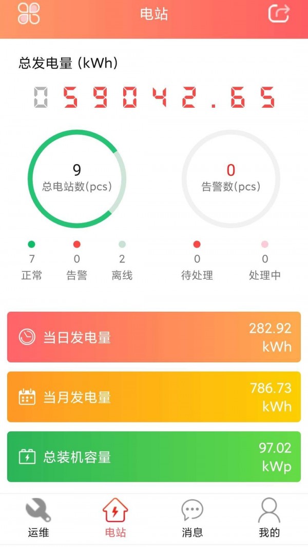 晶太阳运维截图