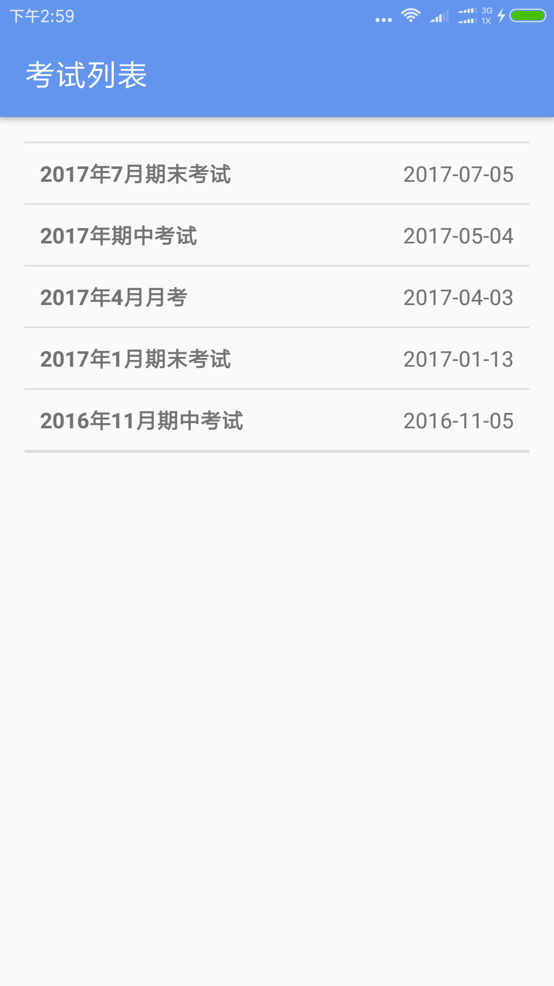 答卷網(wǎng)閱卷截圖