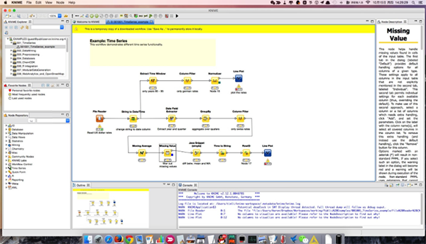 KNIME截图