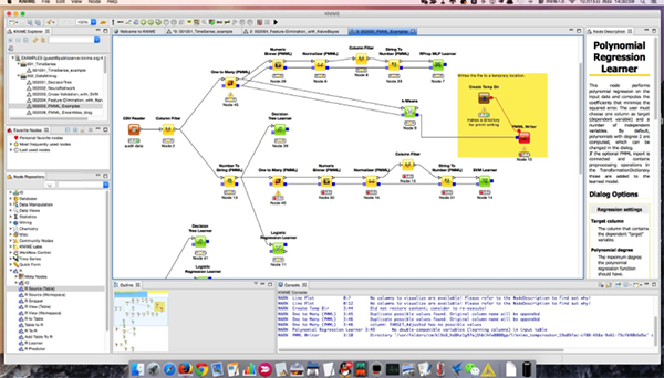 KNIME截图