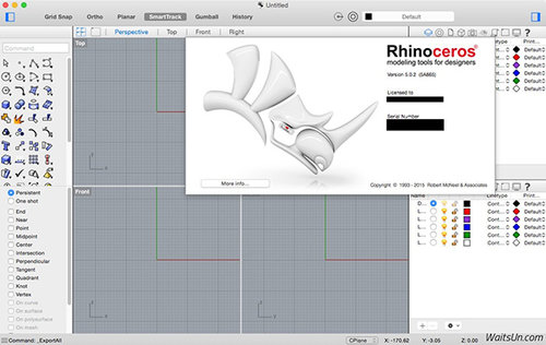 Rhinoceros MAC版截图