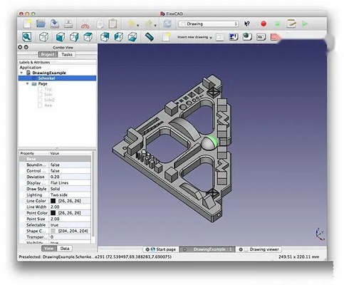 FreeCAD截图