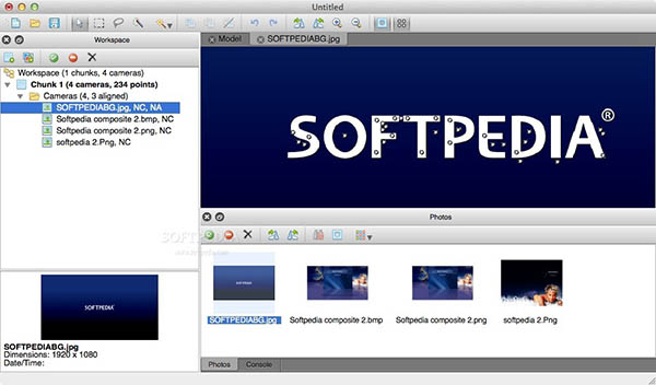 PhotoScan截图