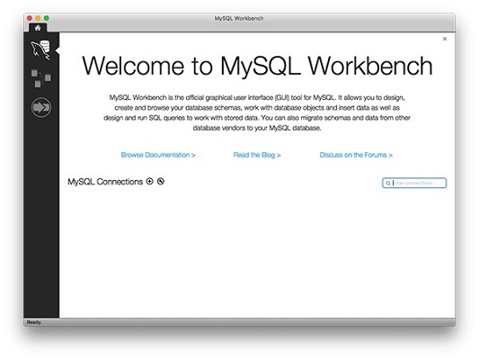MySQL Workbench截图