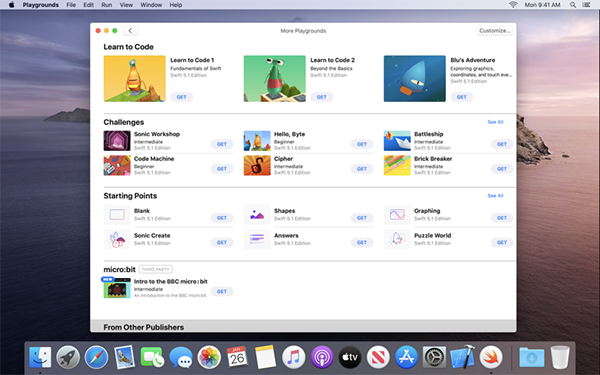 Swift Playgrounds截图