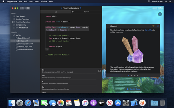 Swift Playgrounds截图