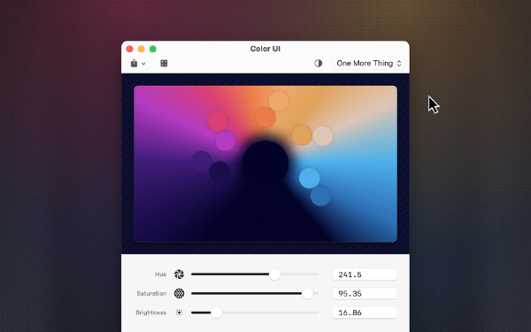 Color UI截图