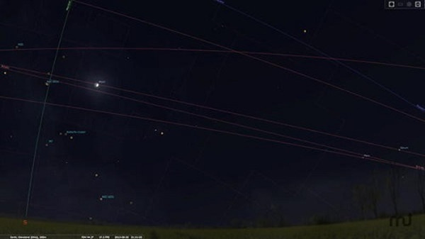 Stellarium截图