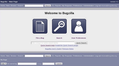 Bugzilla截图