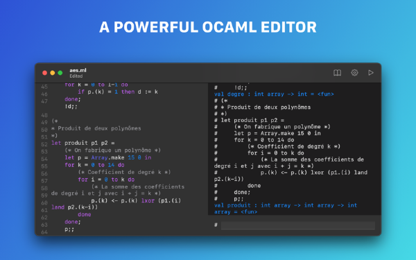 OCaml截图