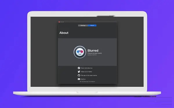 Blurred截图
