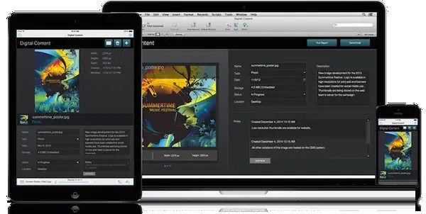 FileMaker pro截图