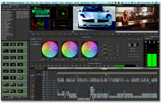 Avid Media Composer截图