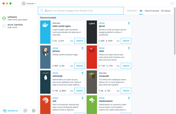 Docker Toolbox截图
