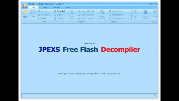 JPEXS Free Flash Decompiler截图