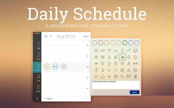 Daily Schedule截图
