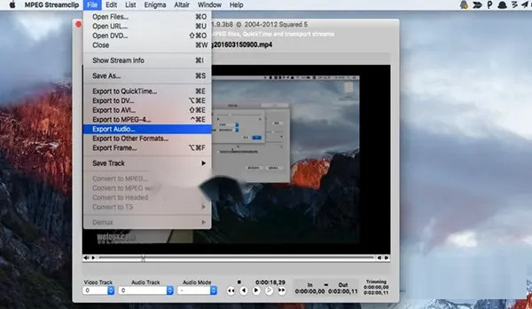 MPEG Streamclip截图